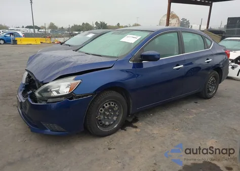 2016 Nissan Sentra S from USA, damaged, VIN 3N1AB7APXGY215214